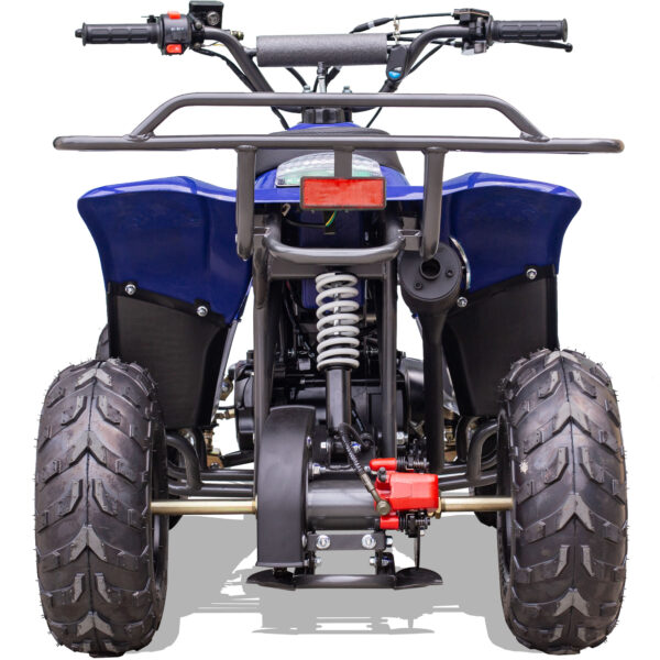 MotoTec Rex 110cc 4-Stroke Kids Gas ATV Blue - Image 9