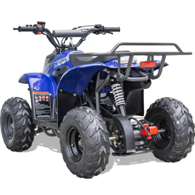 MotoTec Rex 110cc 4-Stroke Kids Gas ATV Blue