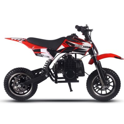 MotoTec Alien DB-01 50cc 2-Stroke Kids Dirt Bike Red
