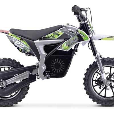 MotoTec 36v 500w Demon Electric Dirt Bike Lithium Green