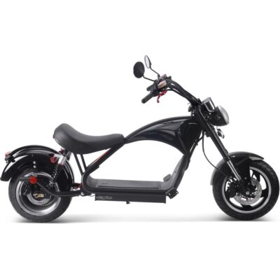 MotoTec Lowboy 60v 2500w Lithium Scooter Black