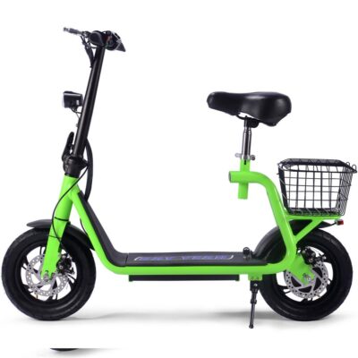MotoTec Metro 36v 500w Lithium Electric Scooter Green