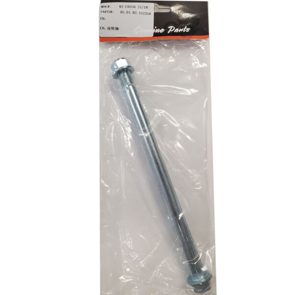 MotoTec X4 X5 Front Axle 15xM14x235 - Image 2