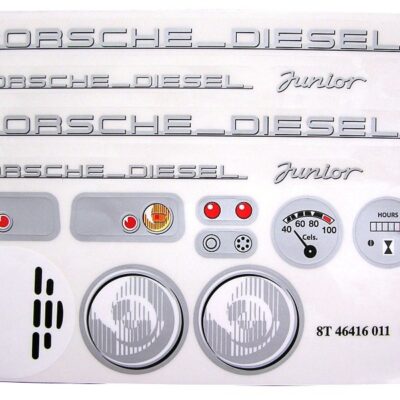 Porsche Diesel Junior – Sticker Kit