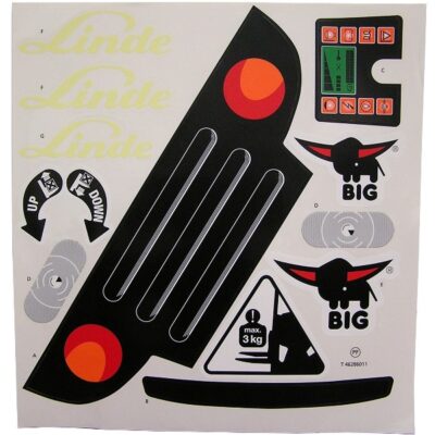 Big Linde Forklift – Sticker Kit