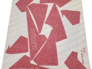 MotoTec E-Bully 36v Sticker Kit Red