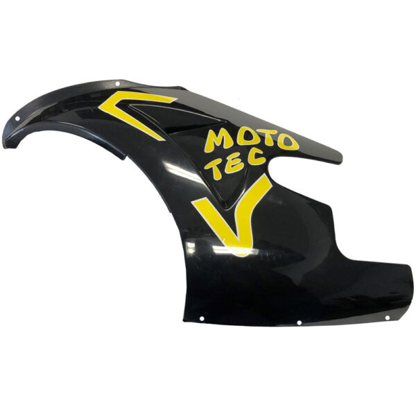 MotoTec GT Pocket Bike Left Fairing Yellow - Image 2