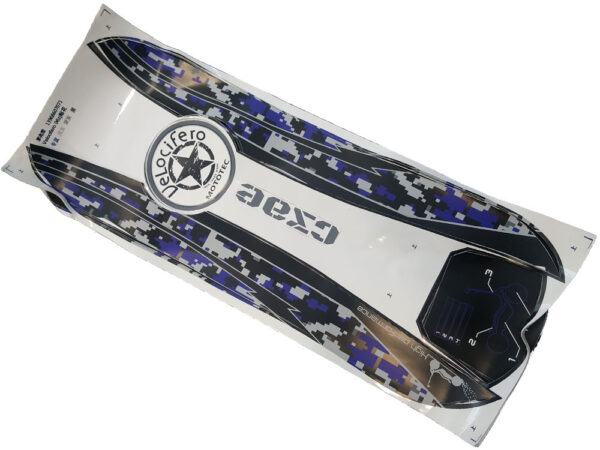 MotoTec Mad Scooter - Foot Deck Sticker Kit - Image 2