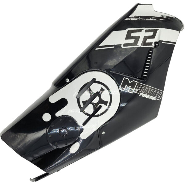 MotoTec Superbike - Right Body Fairing Black - Image 2
