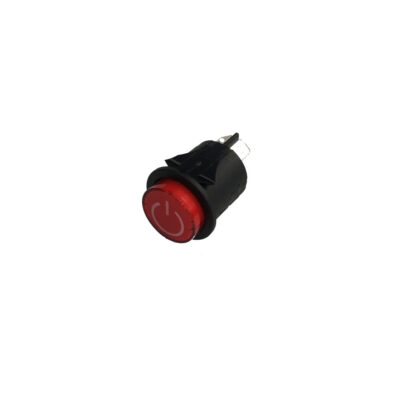 UTV Power Button Red